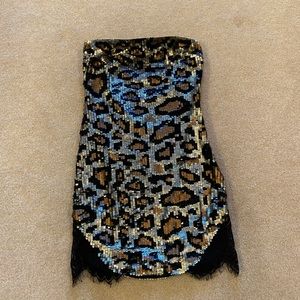 h:ours Sequin Dress (NWT) Size XS